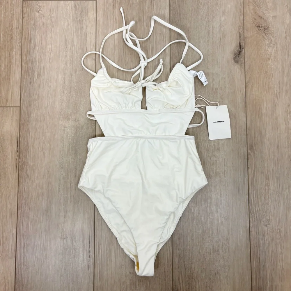 Tularosa Thea One Piece in Ivory Size XS